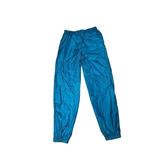 pro sport Pants - Vintage Pro Sport Women’s Joggers Size Petite Small Teal Blue Elastic  Band